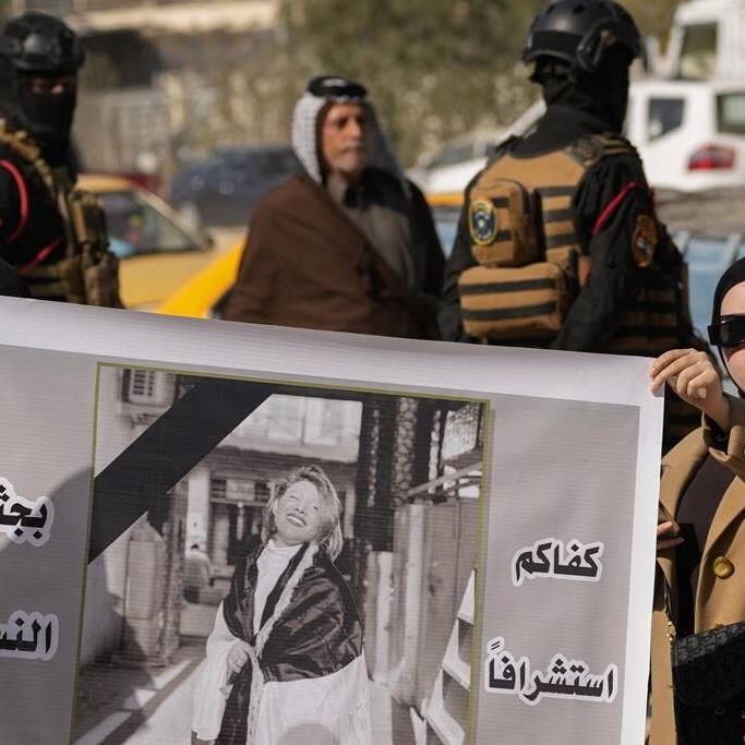 Iraqis protest gender violence after YouTube star killed